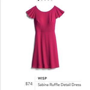 Wisp ruffle detail dress. BRAND NEW